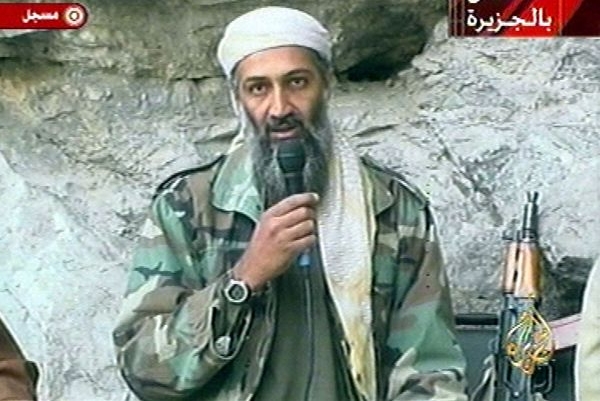 Usáma bin Ládin.
