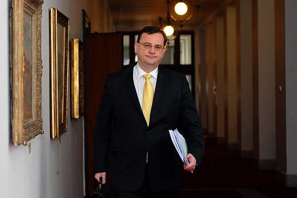 Premiér Petr Nečas.