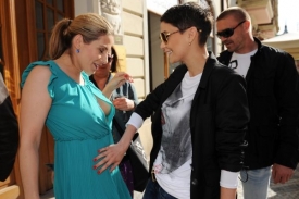 Eva Decastelo s Vlaďkou Erbovou a Tomášem Řepkou.
