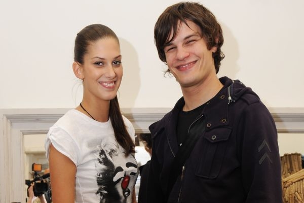 Aneta Vignerová s Davidem Krausem.