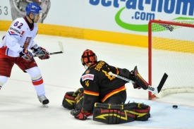 Tomáš Plekanec se proti Němcům prosadil hned dvakrát.