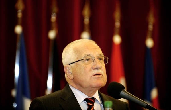 Prezident Václav Klaus.
