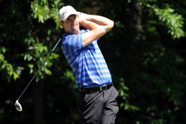 Padraig Harrington na turnaji v Charlotte. Padraig Harrington na turnaji v Charlotte.