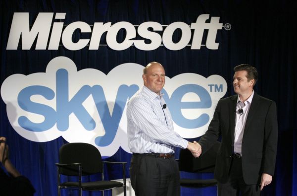 Microsoft koupil Skype za 8,5 miliardy dolarů.