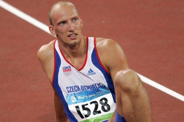 Překážkář Petr Svoboda na archivním snímku.