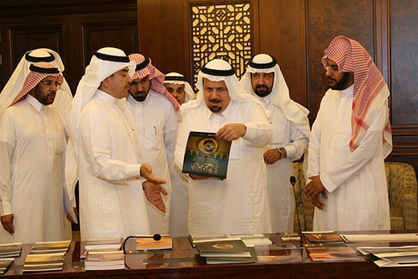 Arabská delegace na veletrhu Svět knihy 2011.