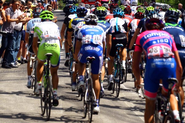 Cyklistický závod Giro d'Italia.