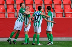 Radost fotbalistů Bohemians.