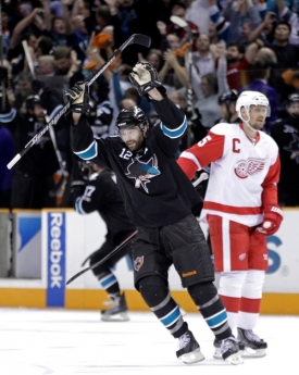 Rozhodující náskok zajistil Sharks Patrick Marleau.