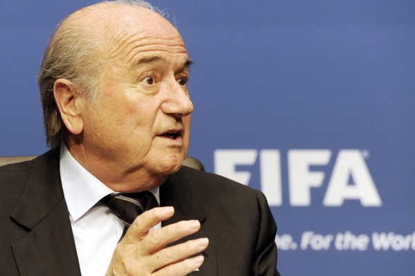 Šéf FIFA Sepp Blatter. Šéf FIFA Sepp Blatter.