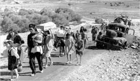 Exodus Palestinců roku 1948.