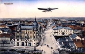 Jan Kašpar nad Pardubicemi.
