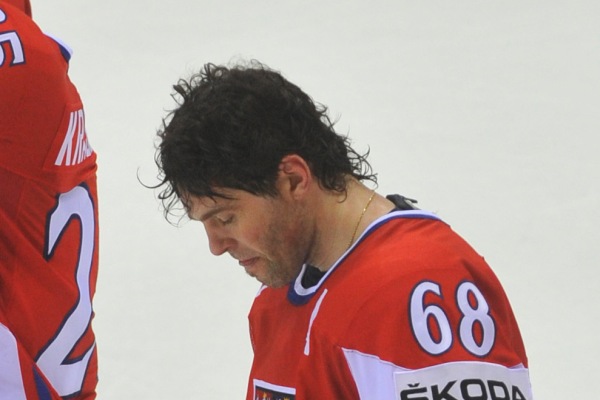 Jaromír Jágr se v semifinále proti Švédům neprosadil. Jaromír Jágr se v semifinále proti Švédům neprosadil.