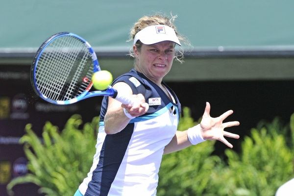 Belgická tenistka Kim Clijstersová. Belgická tenistka Kim Clijstersová.