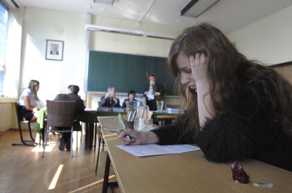 Zatím nebylo ke státní maturitě připuštěno 15 procent studentů (ilustrační foto).