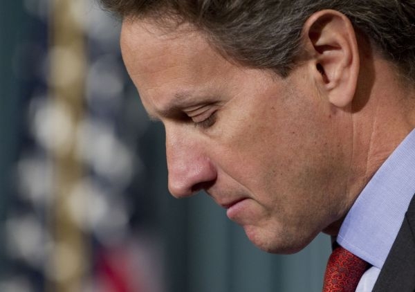 Timothy Geithner, americký ministr financí. 