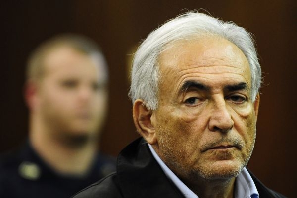 Obviněný šéf MMF Dominique Strauss-Kahn.