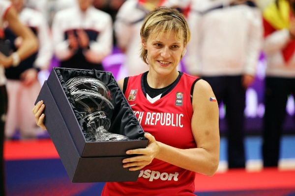 Basketbalistka Hana Horáková. Basketbalistka Hana Horáková.