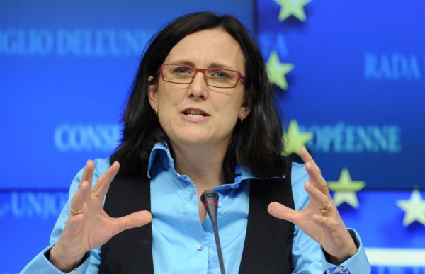 Eurokomisařka pro imigraci Cecilia Malmströmová.