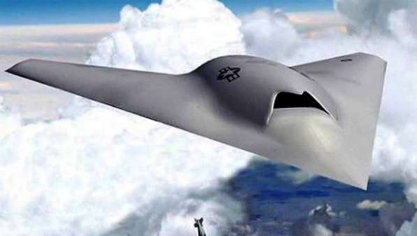 Phantom Ray, dron vyvíjený firmou Boeing (ilustrace).