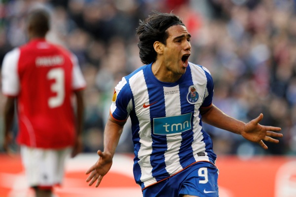 Střelec jediné branky utkání Falcao.