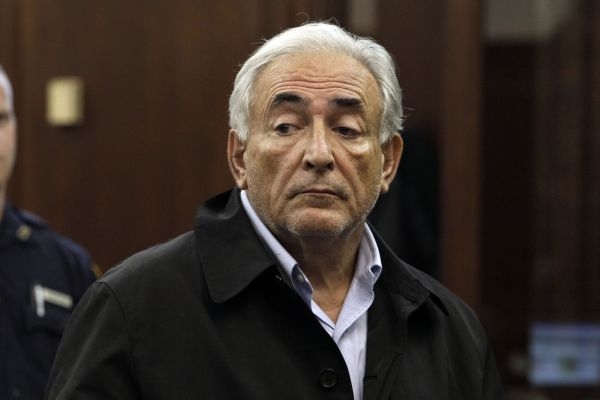 Strauss-Kahn před soudem v New Yorku. Strauss-Kahn před soudem v New Yorku.
