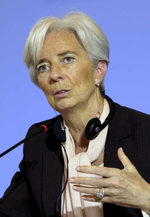 Francouzská ministryně financí Christine Lagardeová.