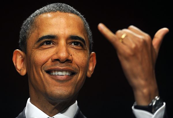 Americký prezident Barack Obama. Americký prezident Barack Obama.
