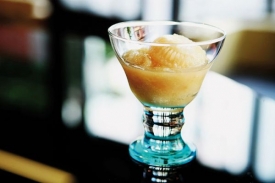 Sorbet z rebarbory.