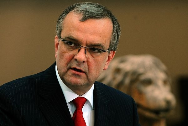  Ministr financí Miroslav Kalousek.