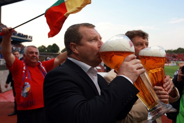 Trenér Plzně Pavel Vrba. Trenér Plzně Pavel Vrba.