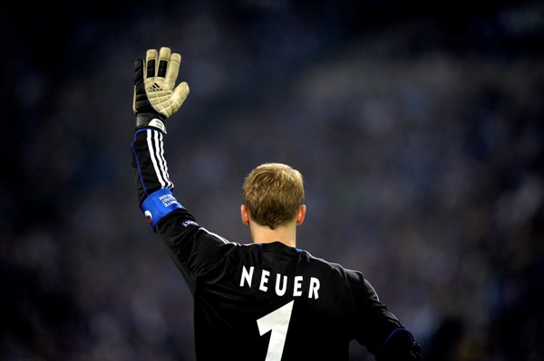 Brankář Schalke Christian Neuer. Brankář Schalke Christian Neuer.