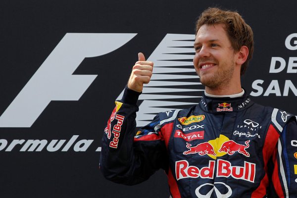 Sebastian Vettel z týmu Red Bull.