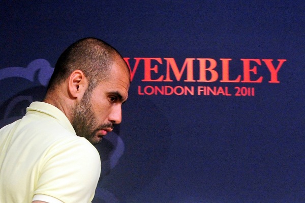 Kouč Barcelony Pep Guardiola. Kouč Barcelony Pep Guardiola.