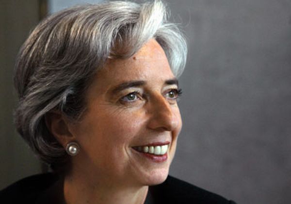 Francouzská ministryně financí Christine Lagardeová. Francouzská ministryně financí Christine Lagardeová.