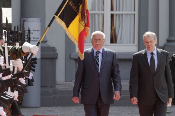 Václav Klaus na návštěvě Belgie. Václav Klaus na návštěvě Belgie.