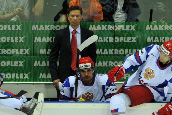 Vjačeslav Bykov na lavičce ruské reprezentace skončil.