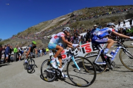 Roman Kreuziger (uprostřed) vybojoval na Giru šestou příčku.
