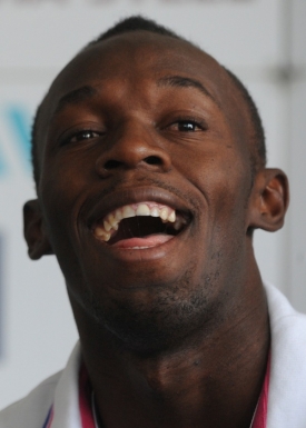 Jamajský sprinterský král Usain Bolt.