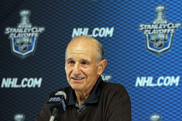 Jeremy Jacobs, momentálně hrdý majitel Boston Bruins.
