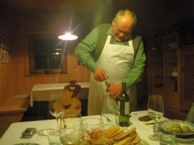 Na farmě Falschauerhof vás obslouží sympatičtí manželé Gruberovi. 