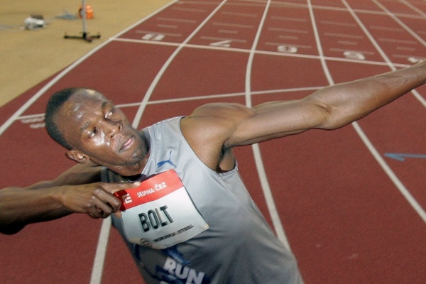 Bolt v Ostravě vyrovnal rekord z Říma. Bolt v Ostravě vyrovnal rekord z Říma.