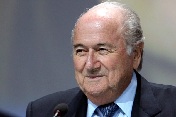 Jediný kandidát středeční volby a dosavadní předseda FIFA Sepp Blatter. Jediný kandidát středeční volby a dosavadní předseda FIFA Sepp Blatter.