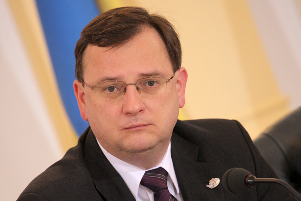 Premiér Petr Nečas.