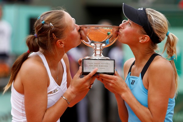 České tenistky vyhrály čtyřhru na French Open.