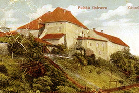 Slezskoostravský hrad kolem roku 1911, původně sídlo Wilczků, majitelů dolů, k nimž v červnu 1911 přišel požádat o podporu synovec ministra vnitra Wickenburga. 