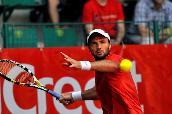 Jurij Ščukin ve finále prostějovského challengeru. Jurij Ščukin ve finále prostějovského challengeru.