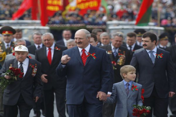 Běloruský prezident Lukašenko. Běloruský prezident Lukašenko.