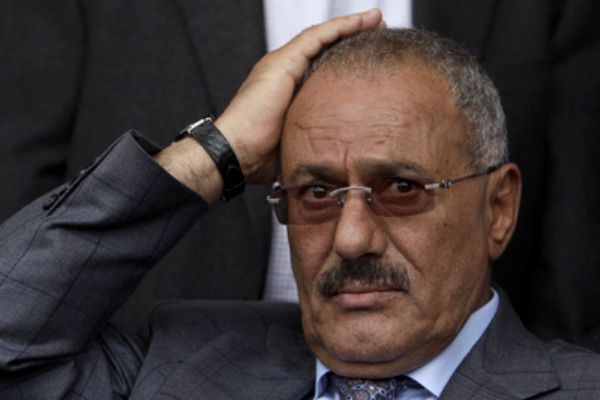 Jemenský prezident Alí Abdalláh Sálih. Jemenský prezident Alí Abdalláh Sálih.