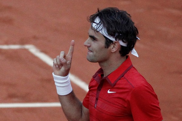 Roger Federer po postupu do finále French Open.